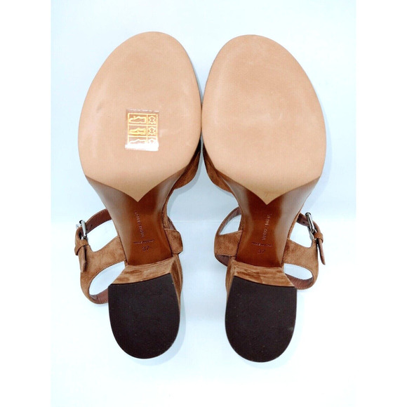 Tabitha Simmons Women's Debbie Platform Suede Sandals- Sand, US 11 / EUR 41 - Picture 10 of 10